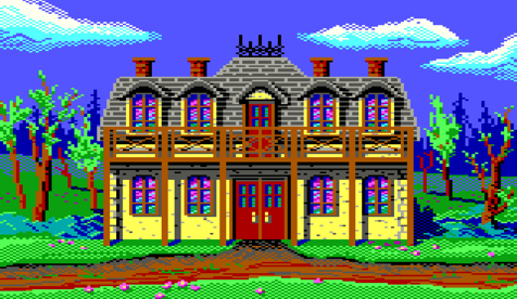 The Deadly Bluff hotel exterior work in progress