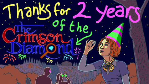 The Crimson Diamond key art, 2nd year anniversary promo
