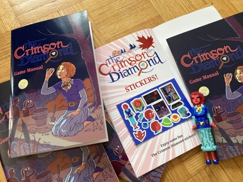 The Crimson Diamond manual printed