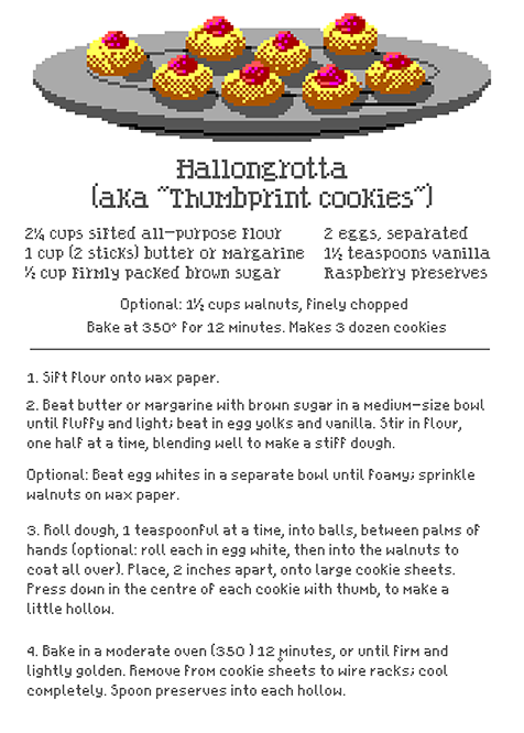 Thumbprint cookie recipe