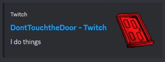 Twitch DontTouchtheDoor