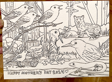 mother's day card 2024 inked