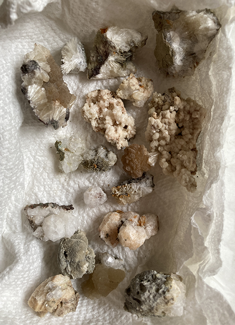 some of the zeolite collection