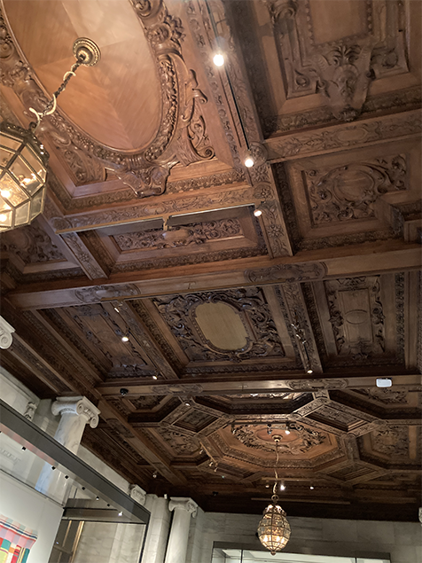 New York library interior